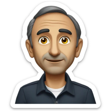 Eric Zemmour clin d'oeil sticker