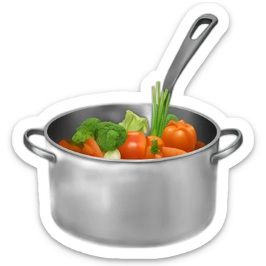 saucepan vegetables sticker