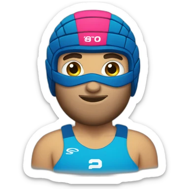 Waterpolo sticker
