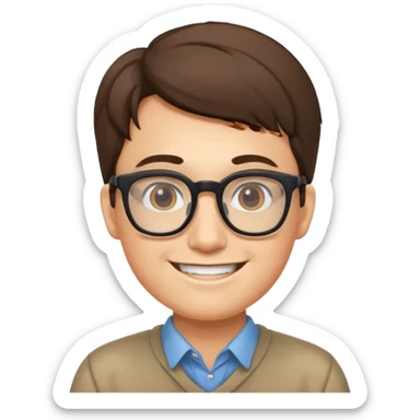 coolest nerd programmer meme sticker