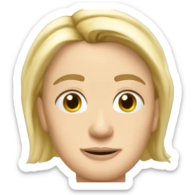 Marine LePen sticker