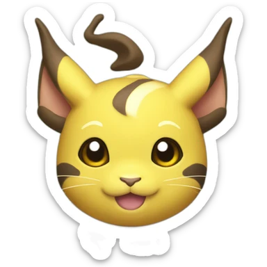 Raichu sticker