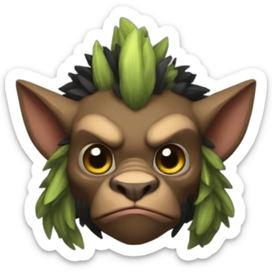 Black Bokoblin  sticker
