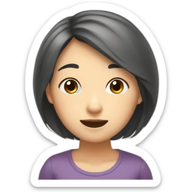 Chat sue chien sticker