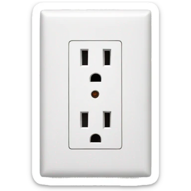 Wall outlet sticker