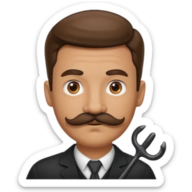 picture 2 and another style of mustache sticker