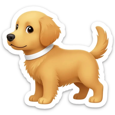 cute dog sticker