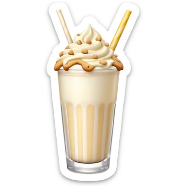 White Choc Cookie shake sticker