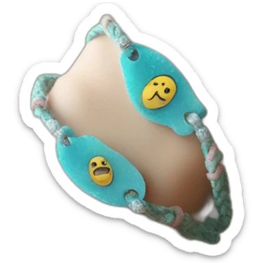 bracelets on the hand, decoration sticker