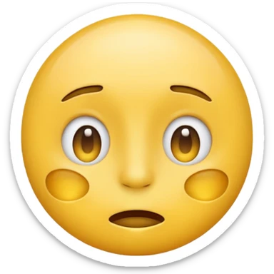 Face Exhaling emoji  sticker