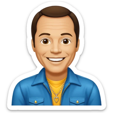 Harry Wayne Casey aka KC, Funk Singer (b.1951) from KC and the Sunshine Band sticker