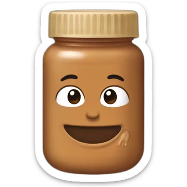 peanutbutter sticker