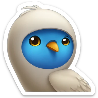 TWITTER BIRD sticker