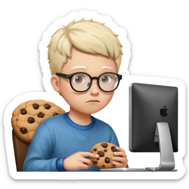 cookie clicker addict sticker
