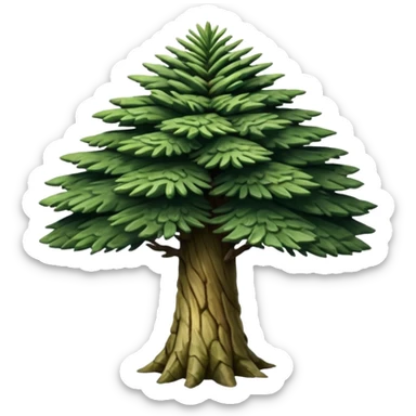 Patagonian araucaria tree sticker