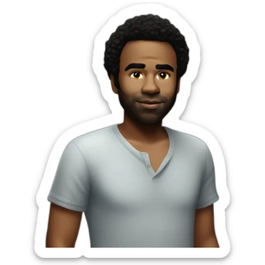 childish gambino sticker