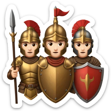 trojan army sticker