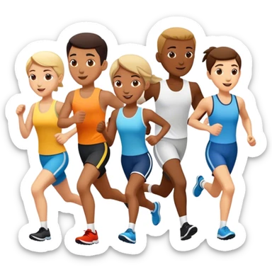 fun run 4 mobile game sticker