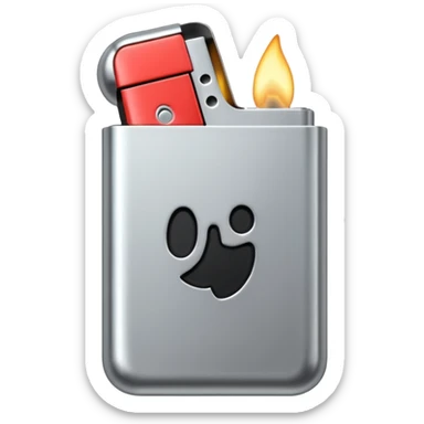 Lighter sticker