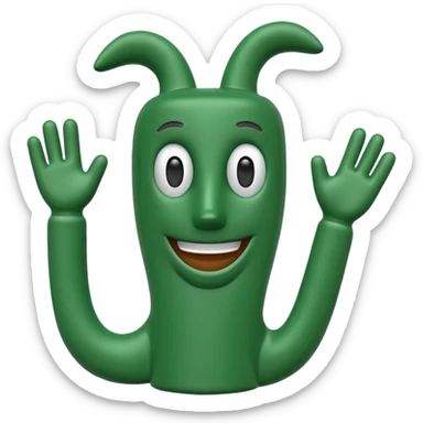 gumby sticker