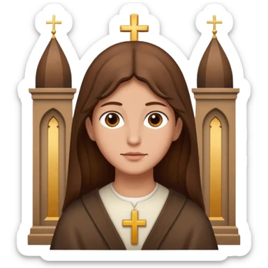 Jesús católico  sticker