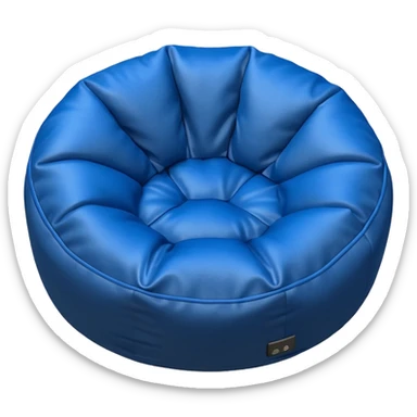 bean bag chair topdown sticker