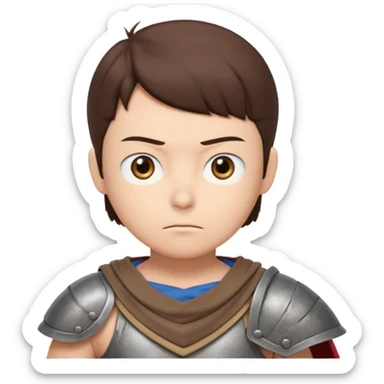 Nobita, wearing gladiator cloth sticker