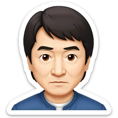 ￼ Jackie Chan sticker