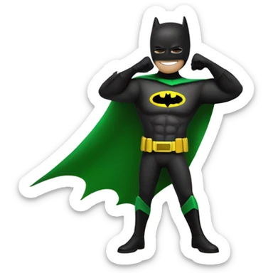 Batman and Robin sticker