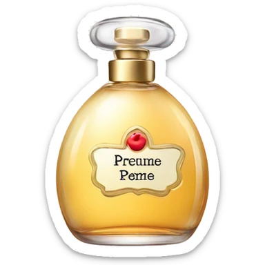 Perfume ￼ sticker
