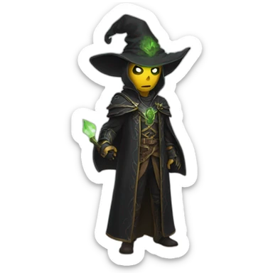 warlock sticker