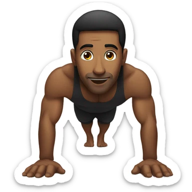 Pushups sticker