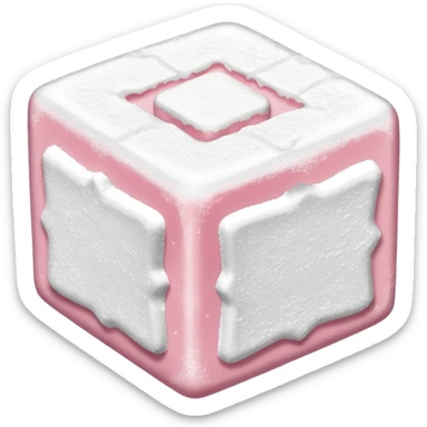 white turkish delight sticker