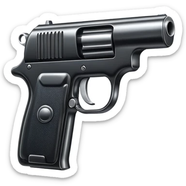 Gun sticker
