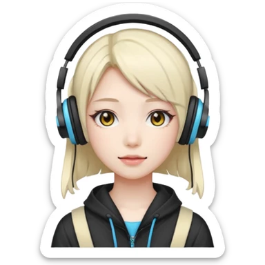 Japanese egirl sticker