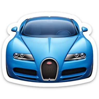 bugati car sticker