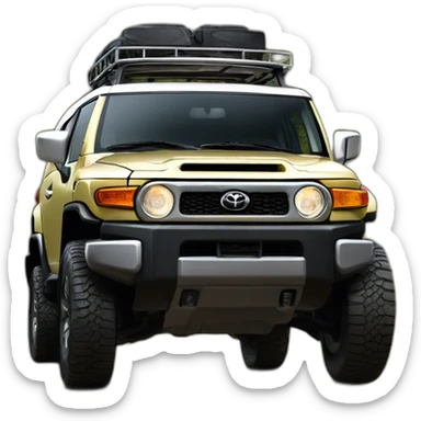 Toyota fj cruiser sticker
