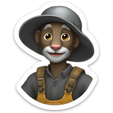 Raton laveur  sticker