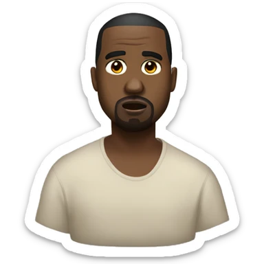 kanye west sticker