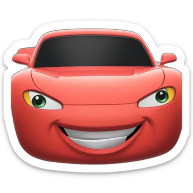 Flash mcqueen sticker