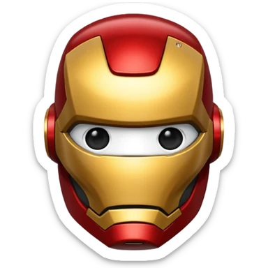 Ironman emoji sticker