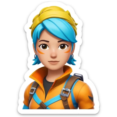 Fortnite skin sticker