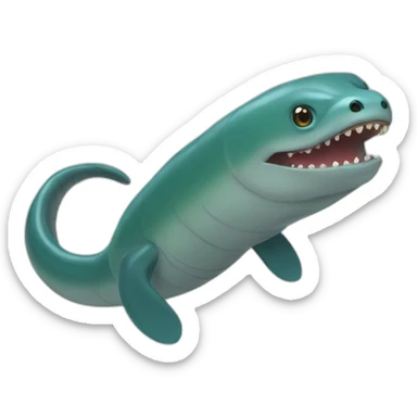 Electric eel sticker