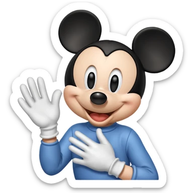 Mickey sticker