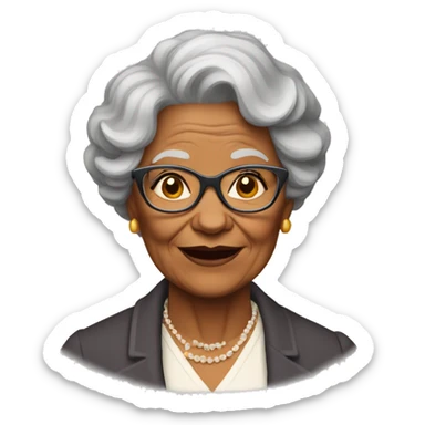 Grand mère de la street sticker