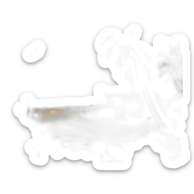 tropical island gambling sticker