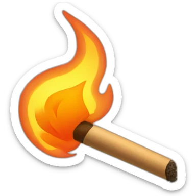 fire starter sticker