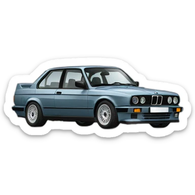 BMW e30 sticker