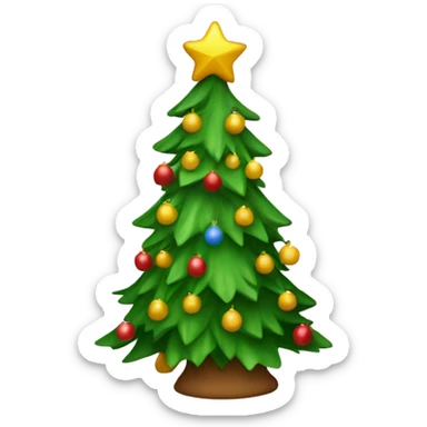 sapin de noël  sticker