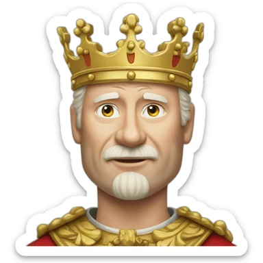 King Harald sticker